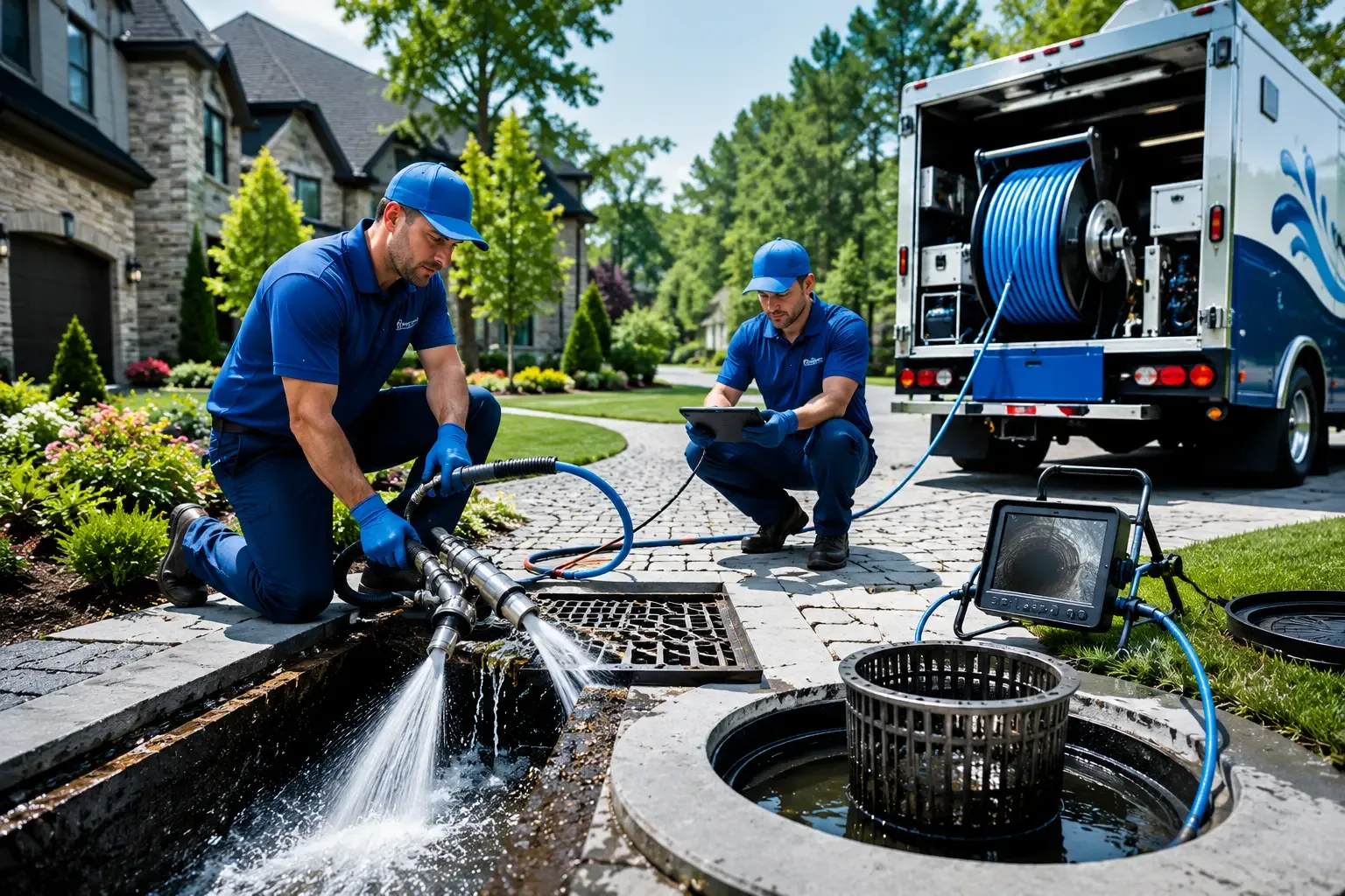 Local outdoor drain cleaning professionals in Leander, TX